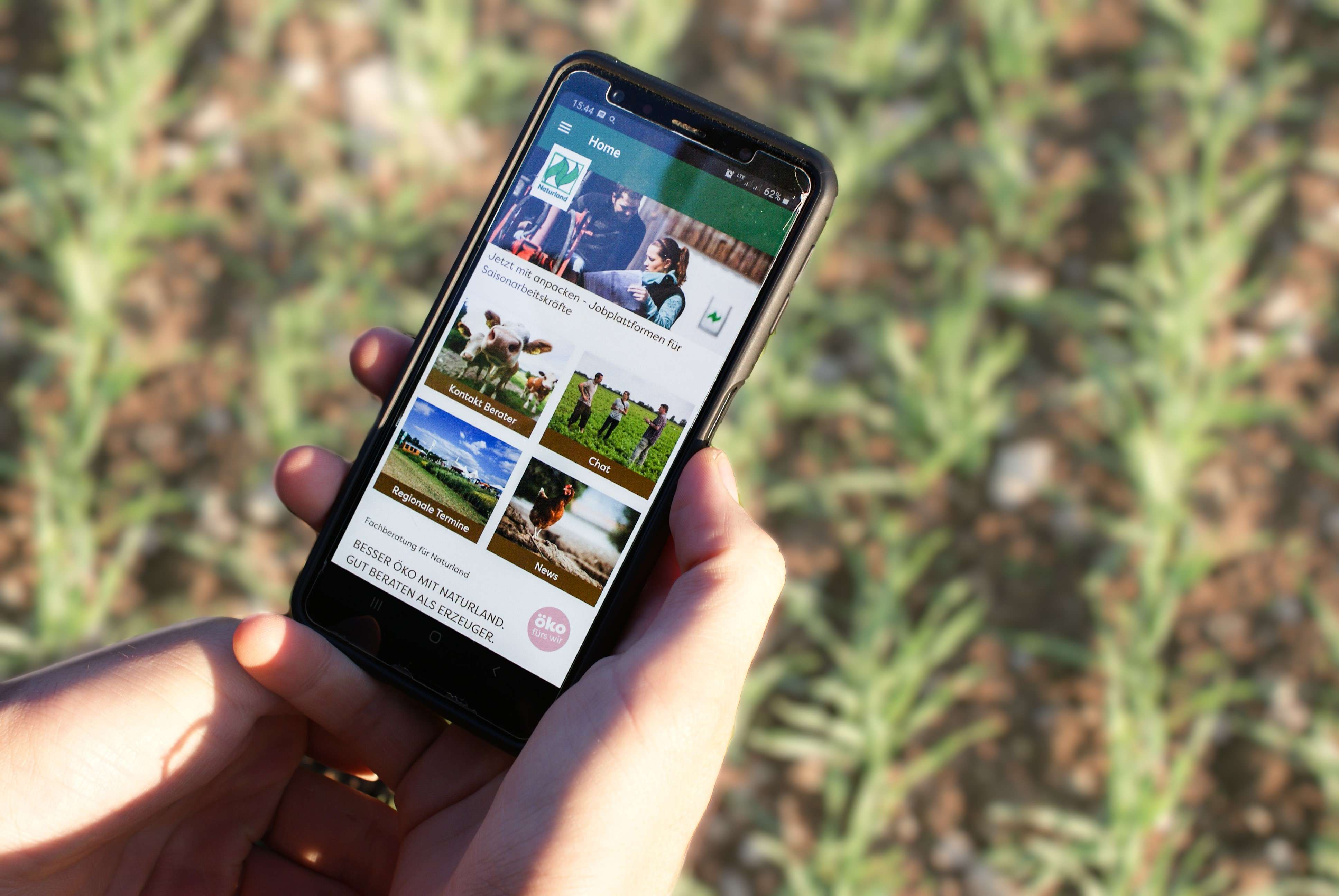 Naturland App (Quelle: Johannes Weiß, Beratung für Naturland)